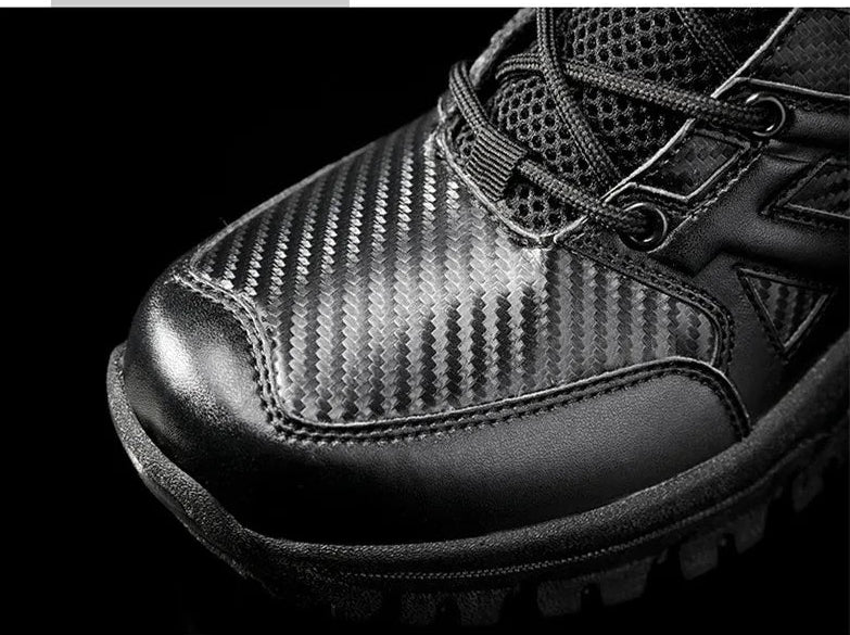 Hochwertige Leder-Combat-Stiefel für Männer