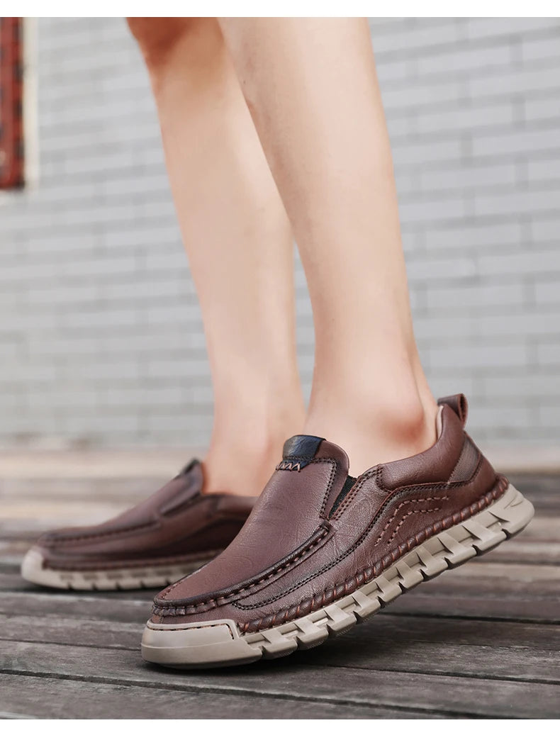 Leder Loafer