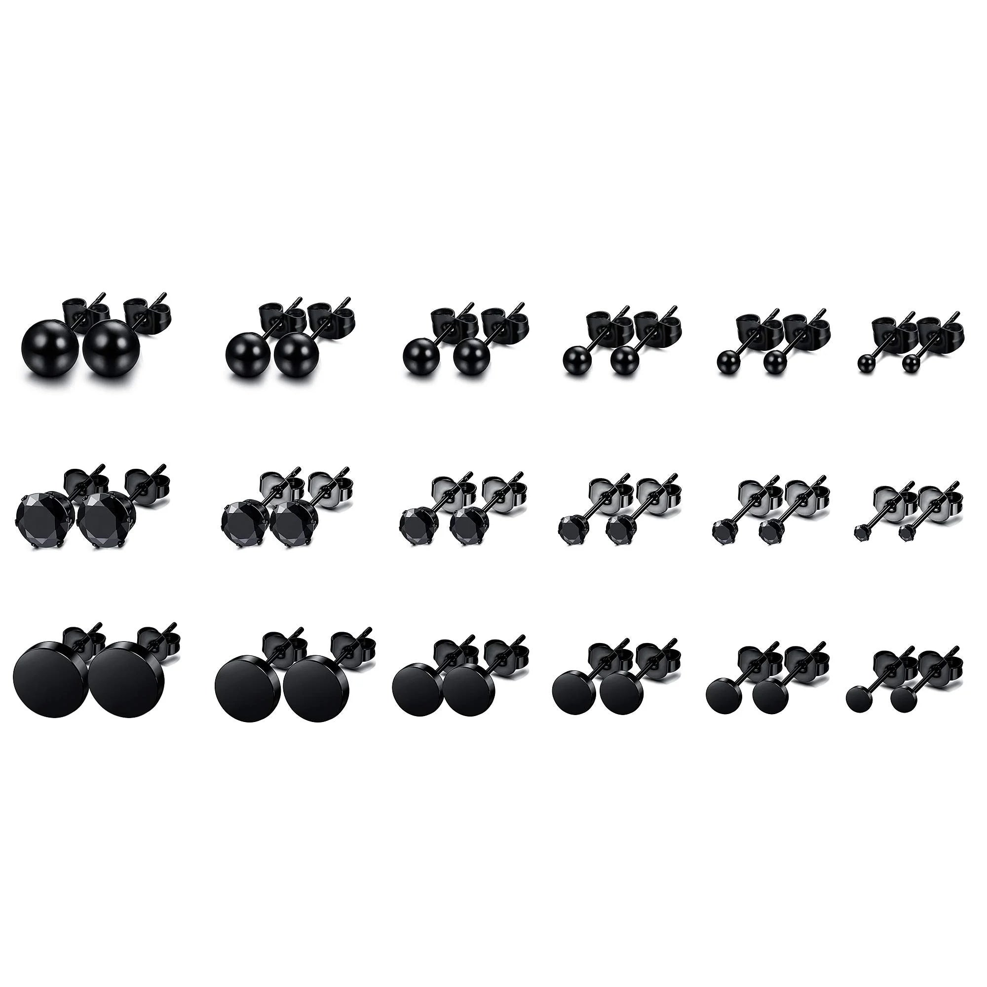 Edelstahl Ohrstecker Unisex