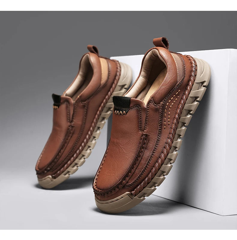 Leder Loafer