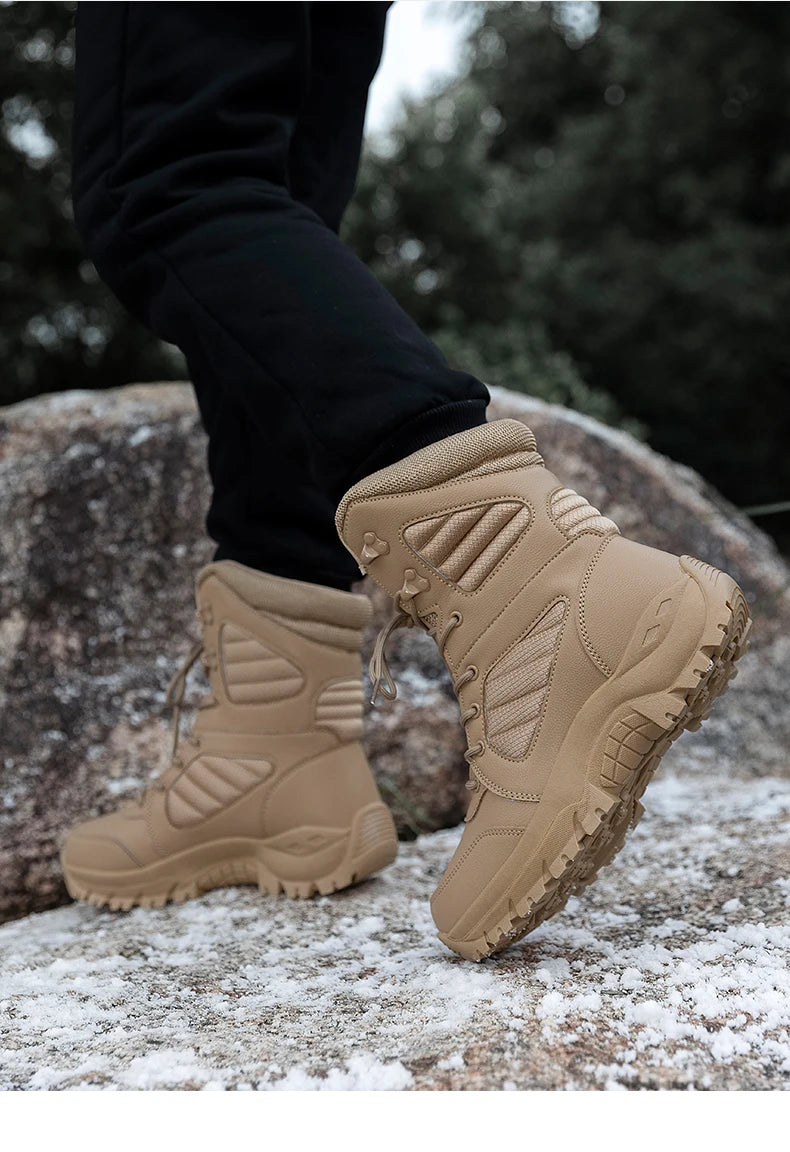 Herren High-Top Schneestiefel