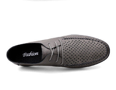 Sommer Leder Mokassins