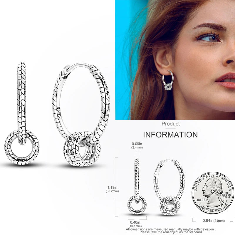 Creolen aus 925er-Sterlingsilber, Mond, Sonne, Original-Ohrring, Anhänger, Zirkon, Herzform, Stern-Ohrring, für Frauen und Mädchen, zur Herstellung von Schmuck