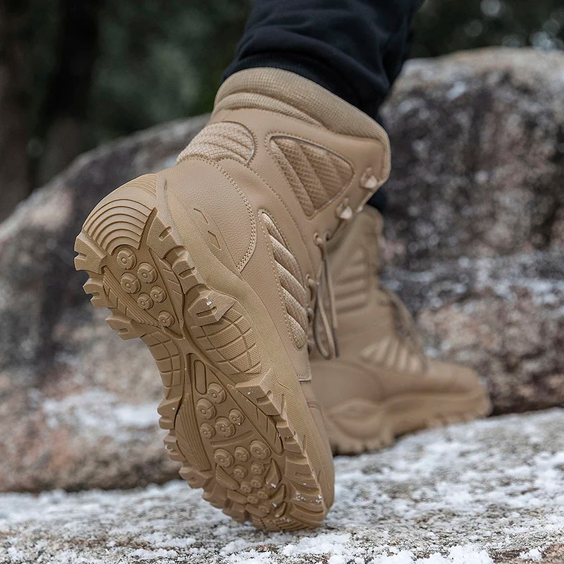 Herren High-Top Schneestiefel