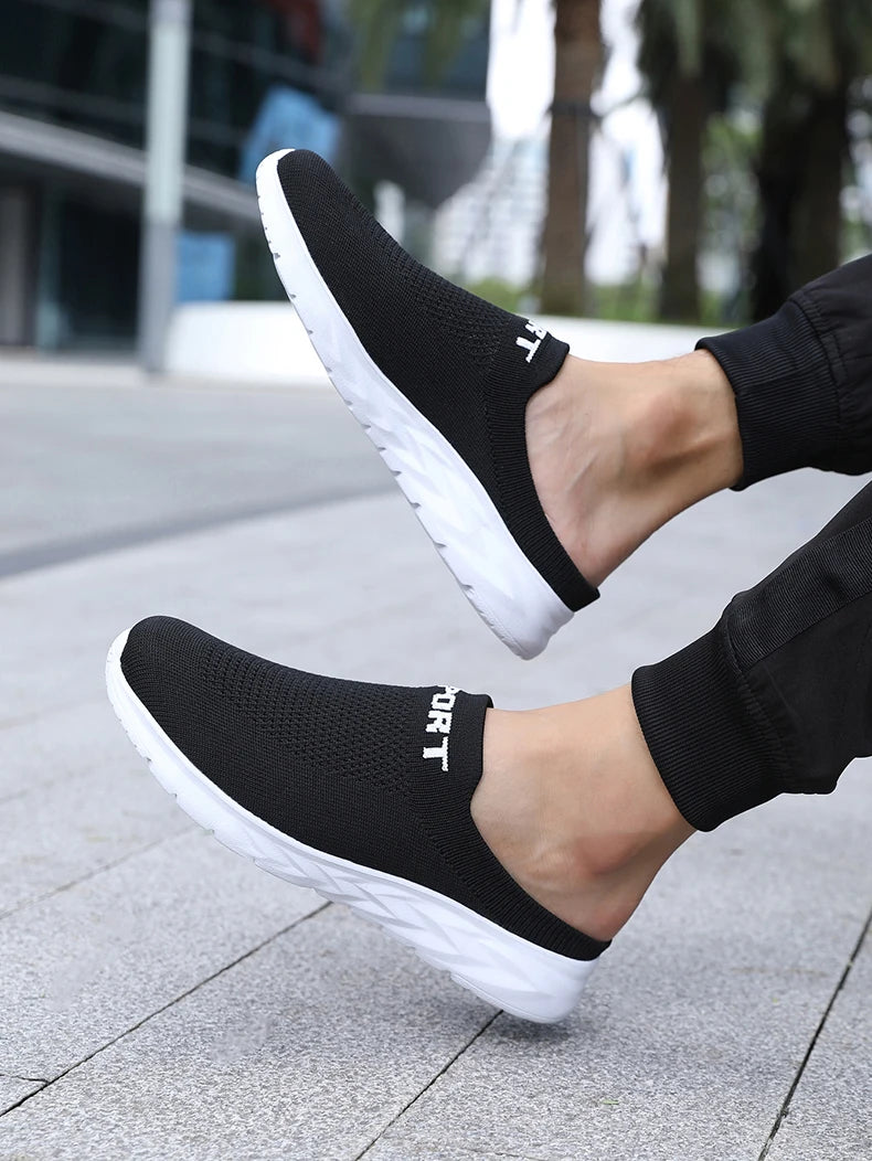 Sommer Herren-Hausschuhe Atmungsaktiv Dicke Sohle