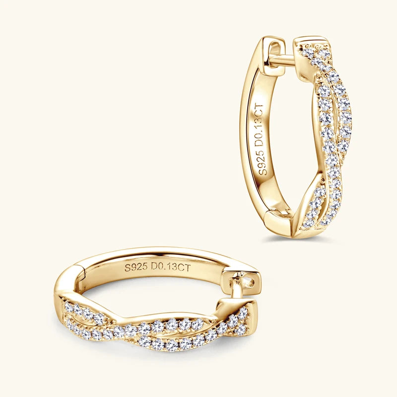 Elegante Creolen aus 925er Sterlingsilber