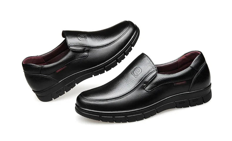 Weiche Leder Herrenmokassins