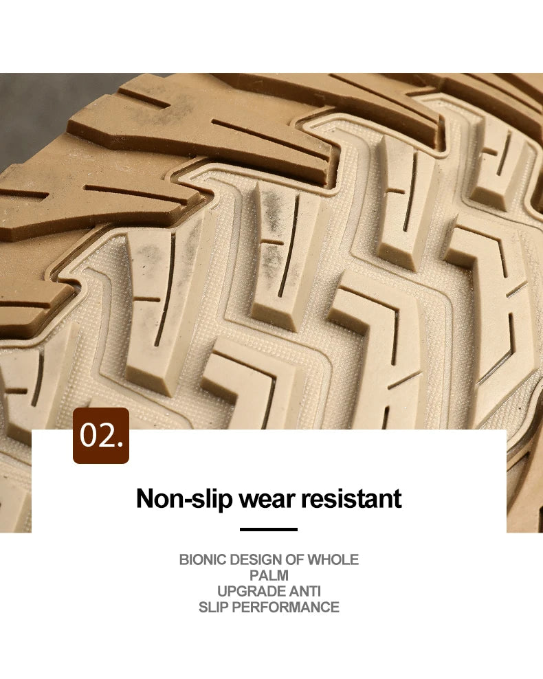 HIKEUP Rutschfeste, verschleißfeste Outdoor-Wanderschuhe, atmungsaktiv, spritzwassergeschützt, Klettern, Herren-Sneaker, Trekking, Tourismus, Bergschuhe