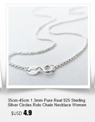 45cm-60cm solide reine echte 925 Sterling Silber Perlen Kreuz kette Halskette Frauen Mädchen Italien Schmuck Kolye Collare Collier Ketting