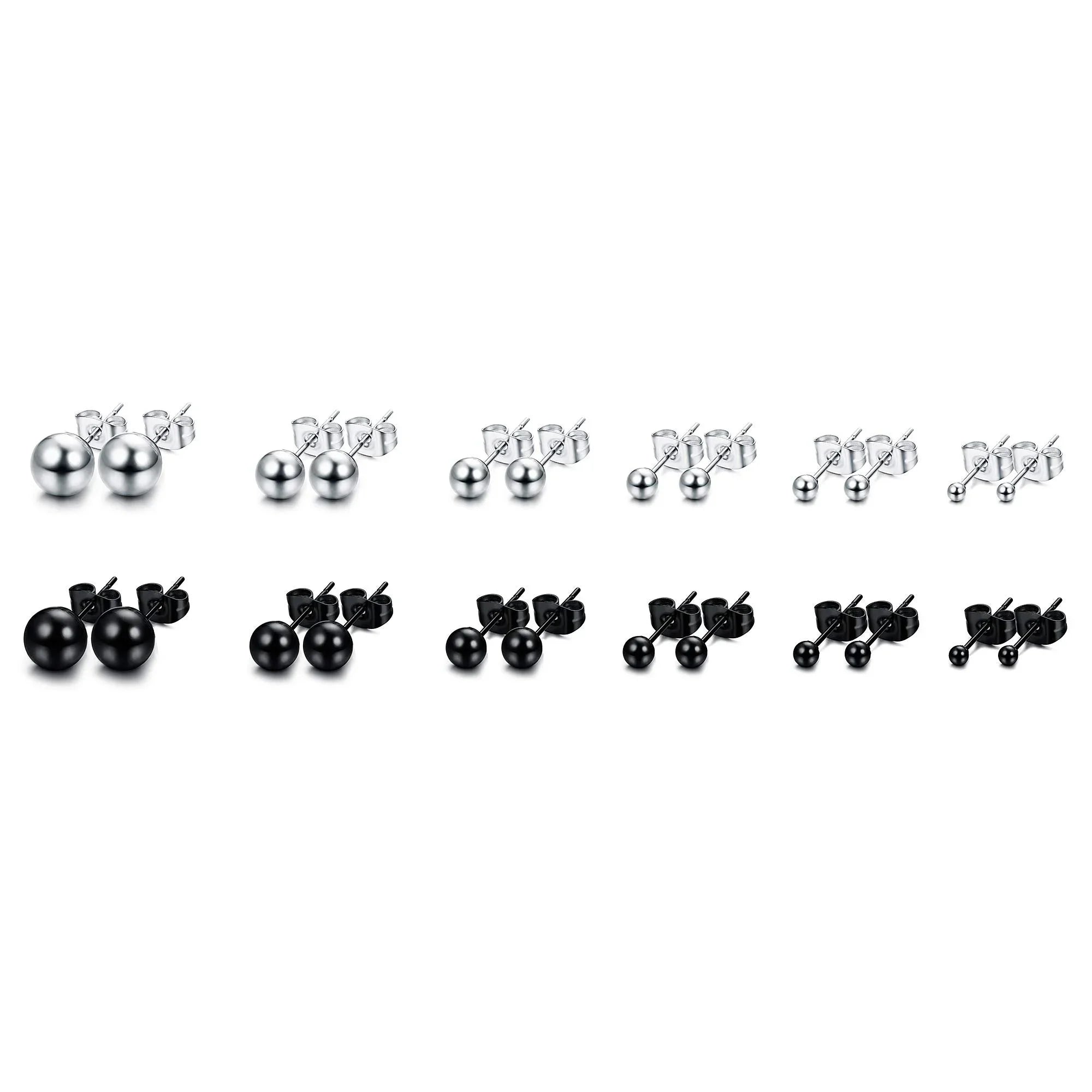 Edelstahl Ohrstecker Unisex