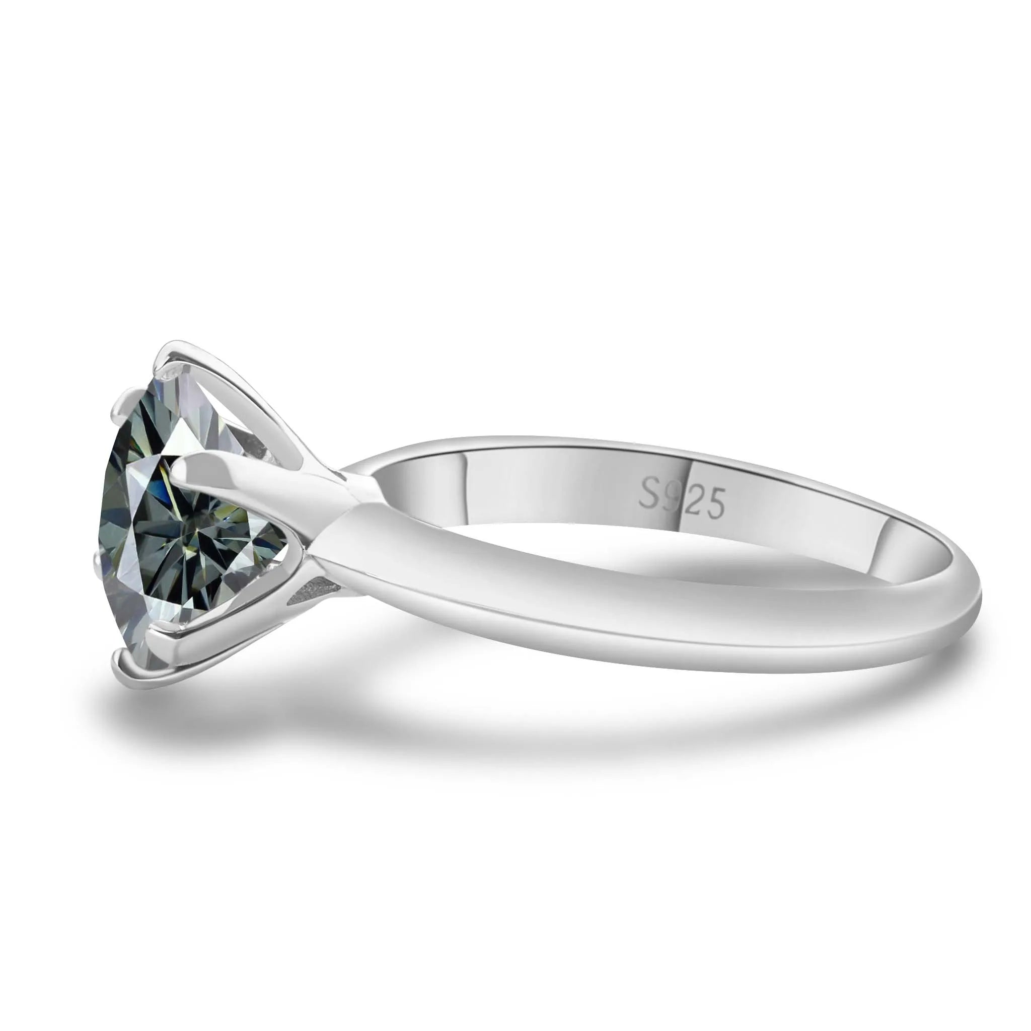 Damen Moissanit Luxus-Ring