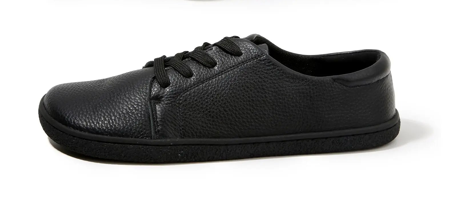 TONGLEPAO Frühling, Herbst, Barfuß, echtes Leder, Herren-Damen-Sneaker mit Zero Drop, flacher, weicher Sohle, breiterer Zehenbox, leicht