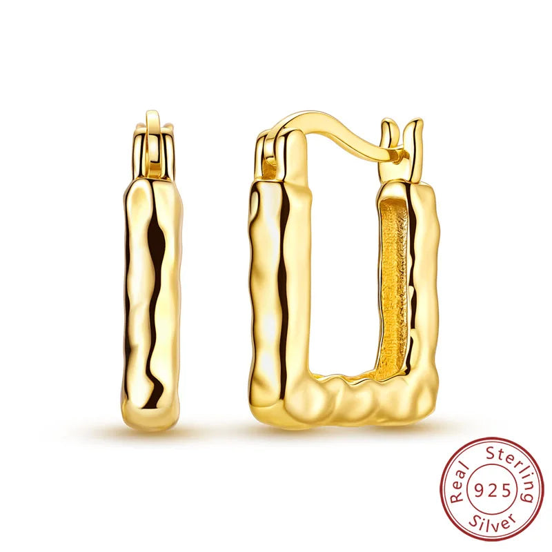 Neue Creolen aus 925er-Sterlingsilber, Gold, Gold, funkelnde Sonne, Mond, Stern, Ohrringe, Ohrstecker, Tropfen für Frauen, Mädchen, Party, edler Schmuck, Geschenk