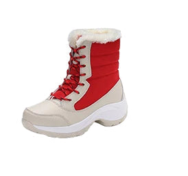 Damen Winter-Plateau-Schneestiefel