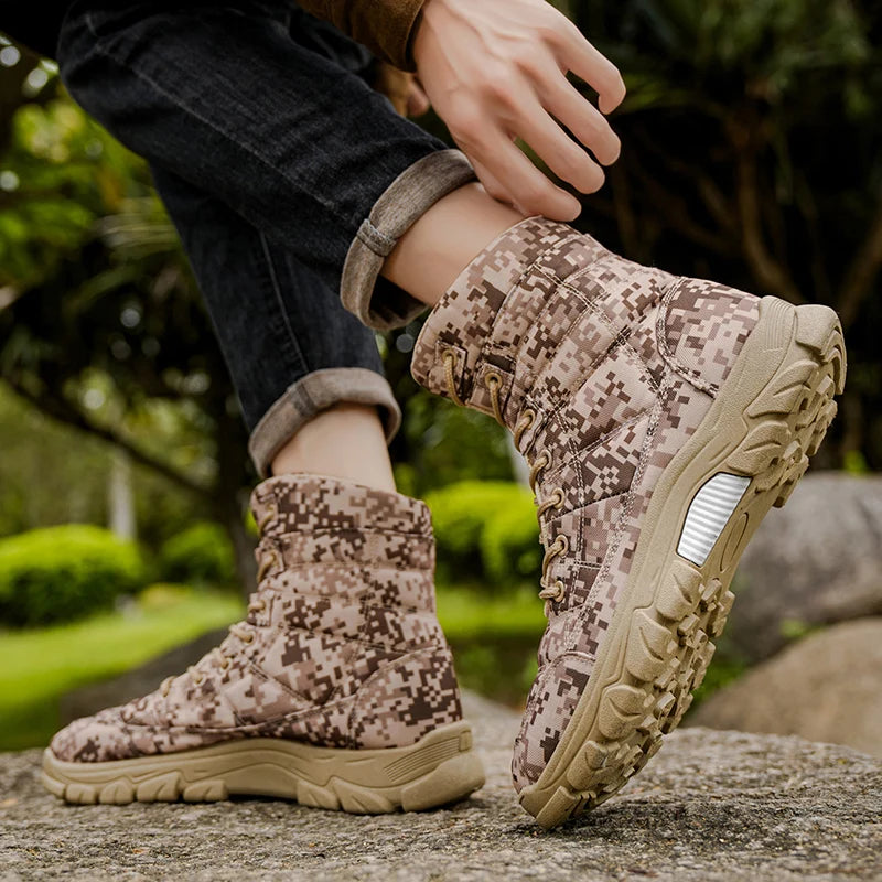 Herren High-Top Berg- und Wanderschuhe für Outdoor