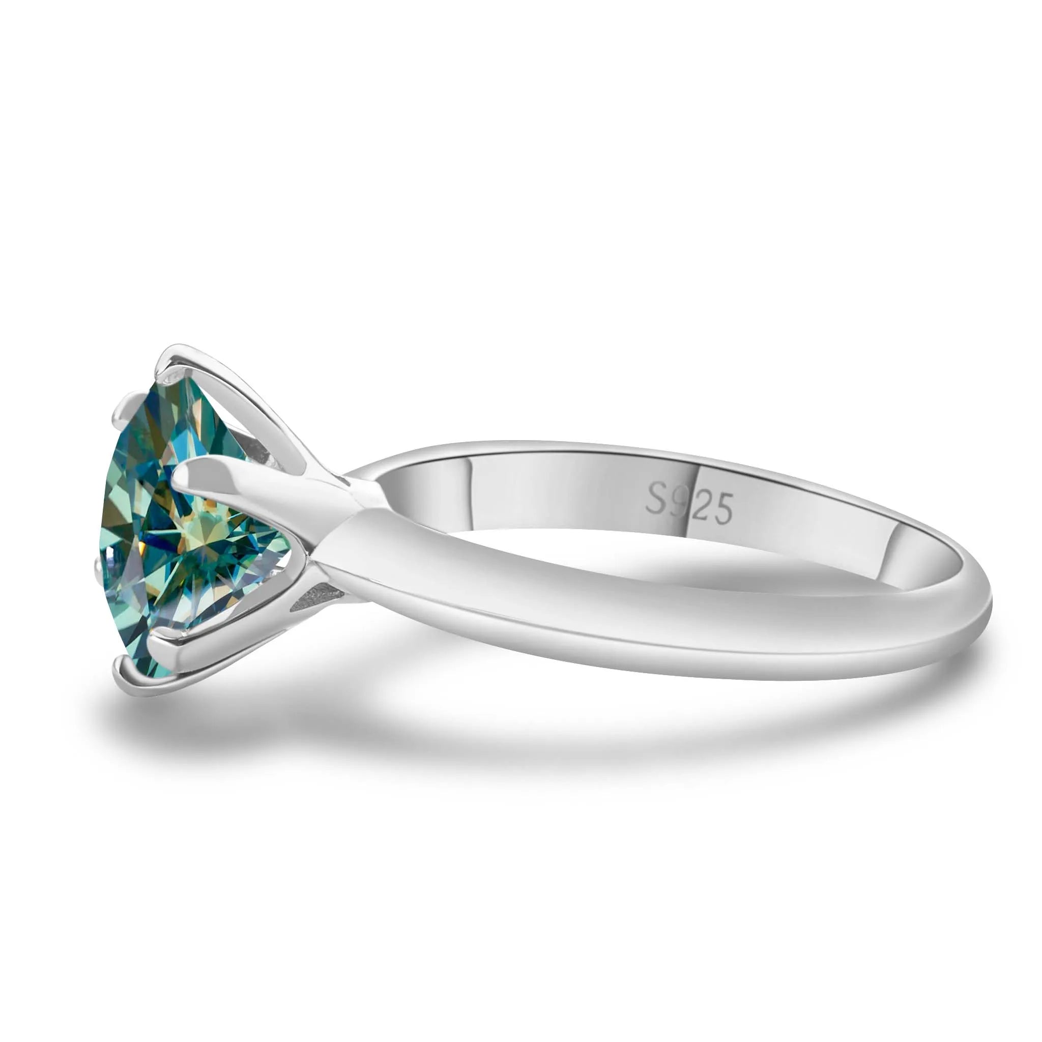 Damen Moissanit Luxus-Ring