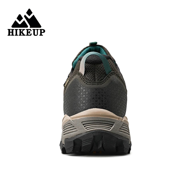 HIKEUP Atmungsaktive Dämpfung Rutschfeste Turnschuhe Herren Wanderschuhe Laufen Trekking Turnschuhe Outdoor Bergsportschuhe für Männer