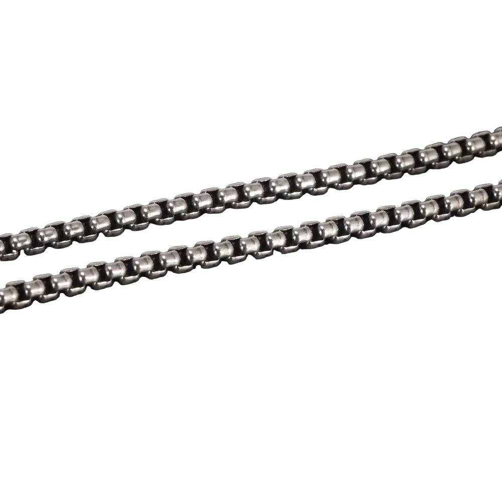 Echtes 925 Sterling Silber HalsketteUnisex