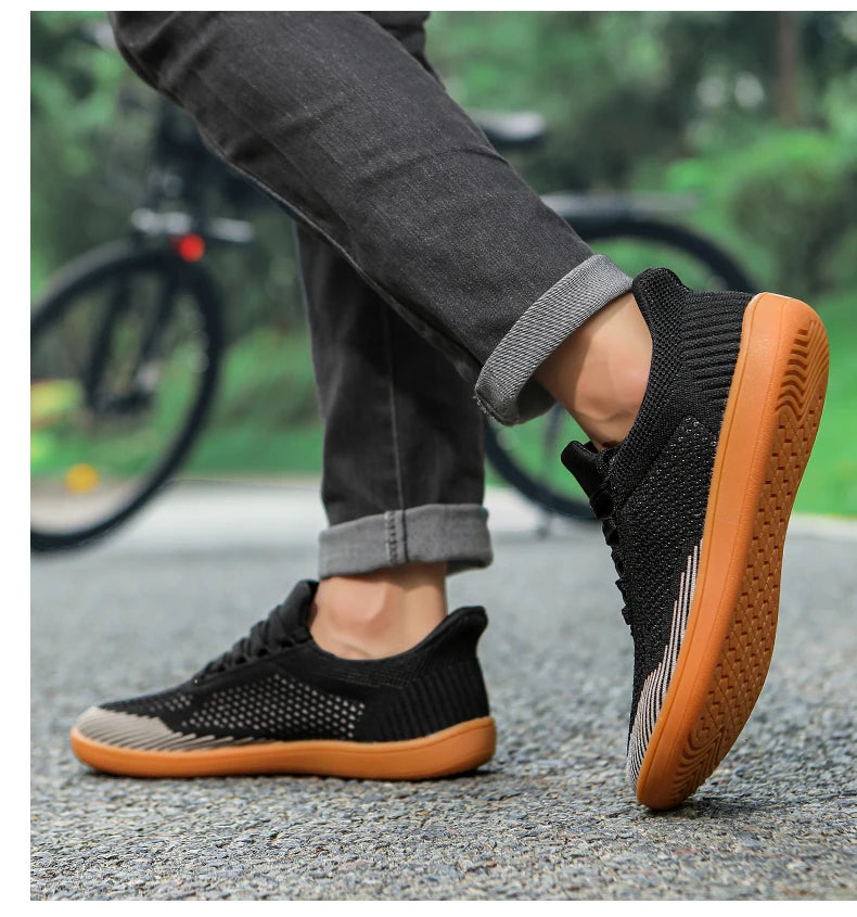 Breite Zehenbox Barfuß-Sneaker
