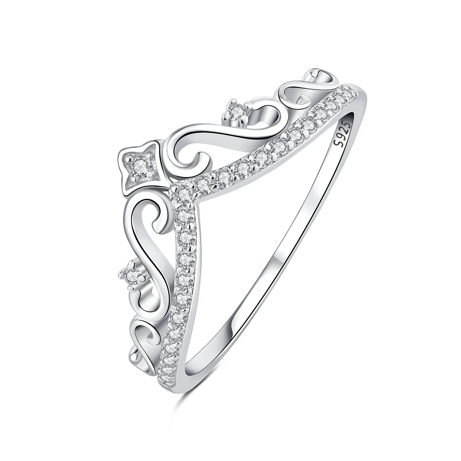 Zirkon Sternring Silber