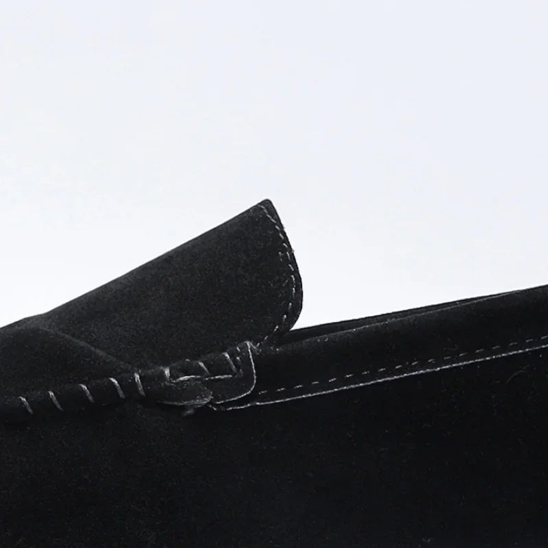 Herren-Slip-On Wildlederschuhe – Atmungsaktive Casual Mokassins