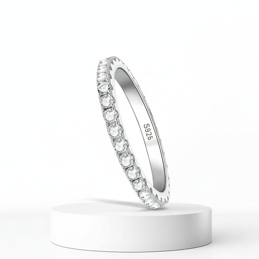 Ring aus 925er-Sterlingsilber  für Damen und Herren