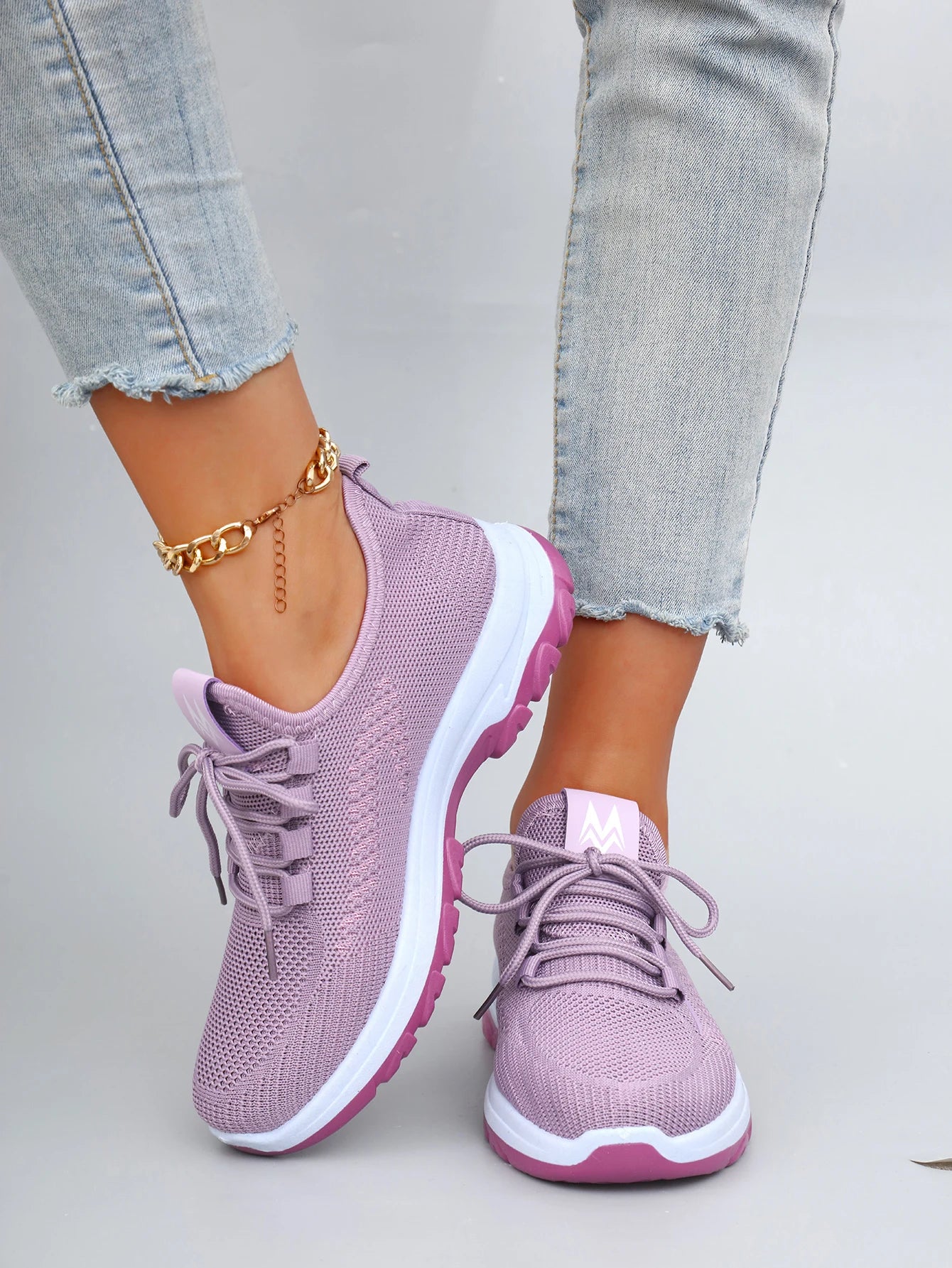 Damen Sneaker Leicht und Atmungsaktiv