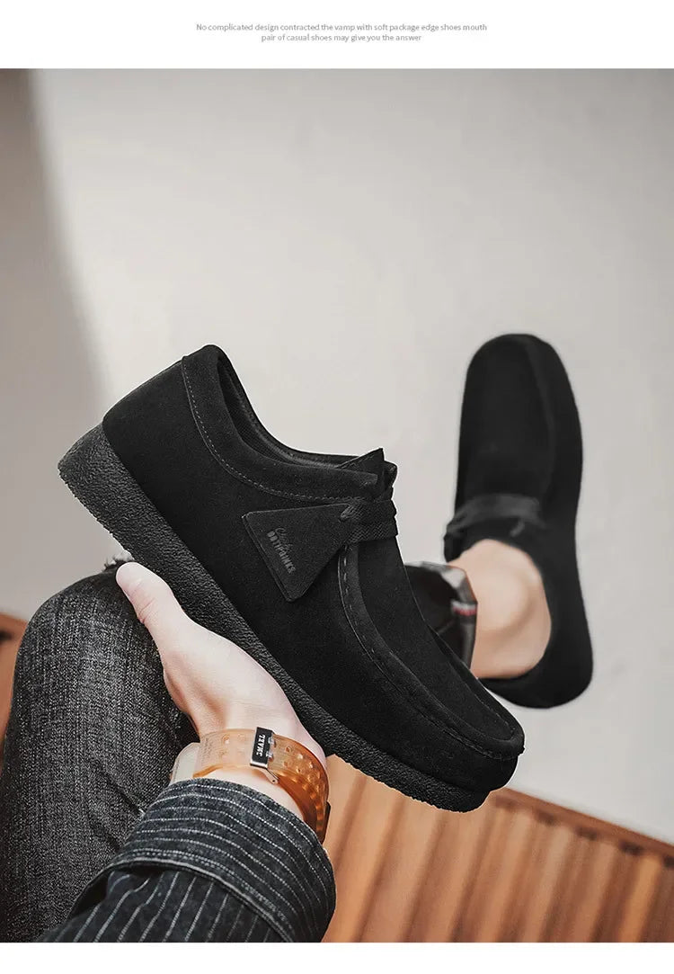 Herren Leder Loafers