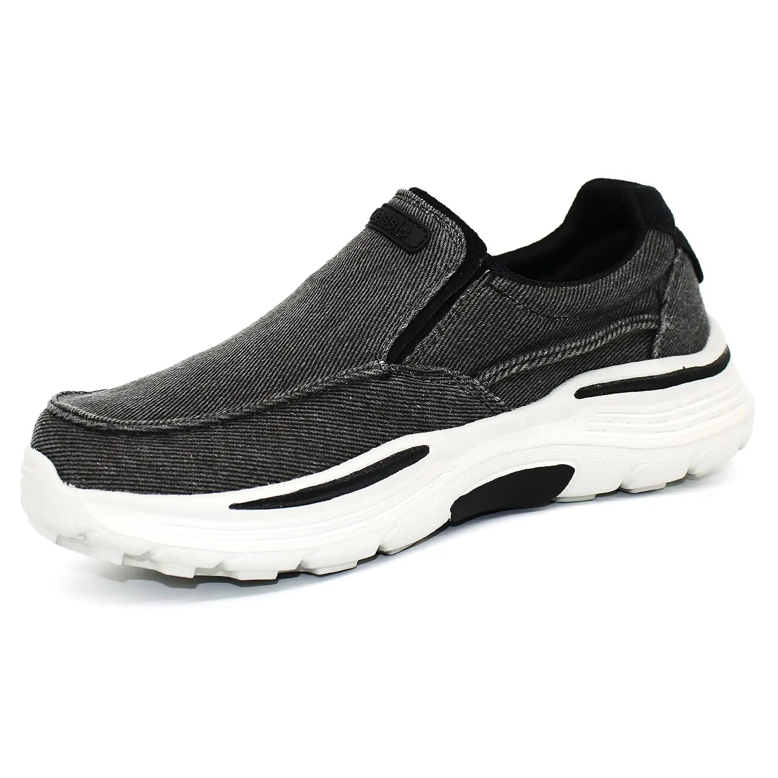 Herren Leinwand Loafers