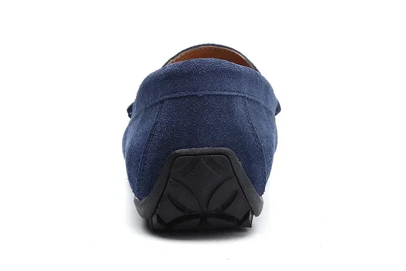 Hochwertige Leder Herrenmokassins