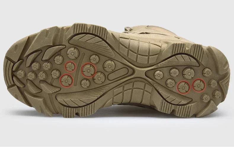 Herren Wüsten-Kampf-Stiefel – Outdoor Leder & Arbeit