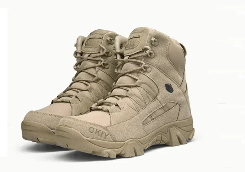 Herren Wüsten-Kampf- und Outdoor-Stiefel