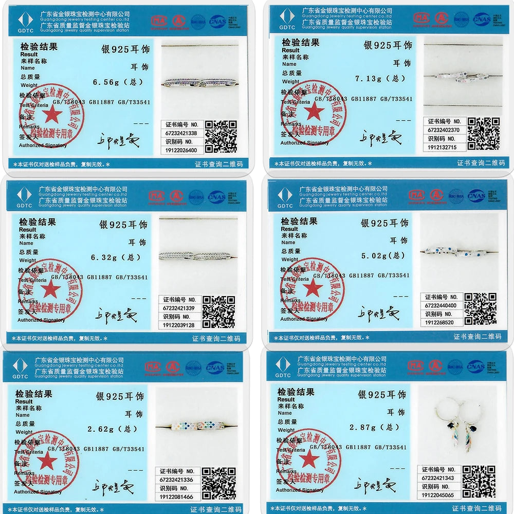 Creolen aus 925er-Sterlingsilber, Mond, Sonne, Original-Ohrring, Anhänger, Zirkon, Herzform, Stern-Ohrring, für Frauen und Mädchen, zur Herstellung von Schmuck