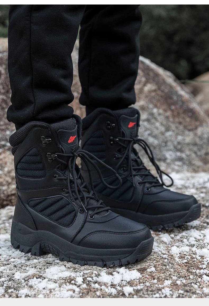 Herren High-Top Schneestiefel