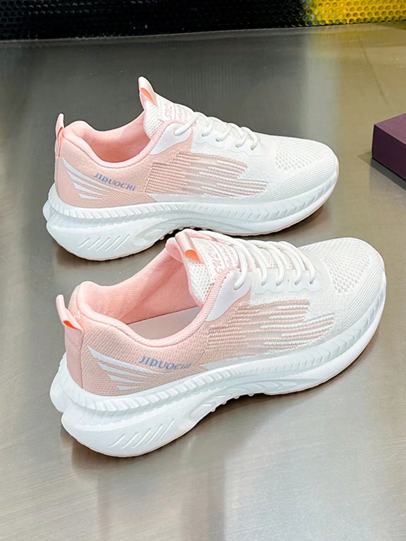 Damen Sneakers Mit Dicker Sohle