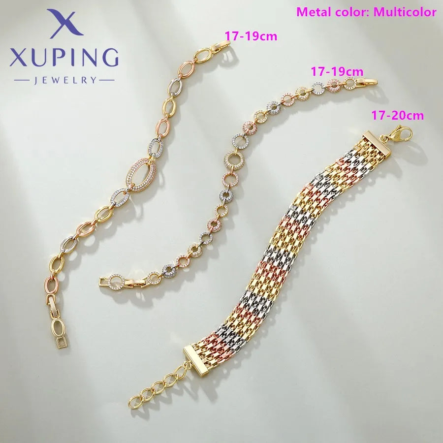 Goldfarbener Schmuck-Set