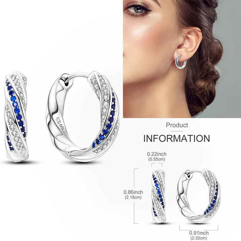 Creolen aus 925er-Sterlingsilber, Mond, Sonne, Original-Ohrring, Anhänger, Zirkon, Herzform, Stern-Ohrring, für Frauen und Mädchen, zur Herstellung von Schmuck