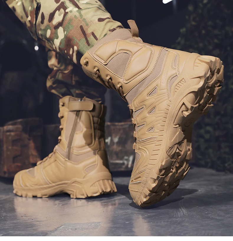 Herren High-Top Outdoor-Stiefel