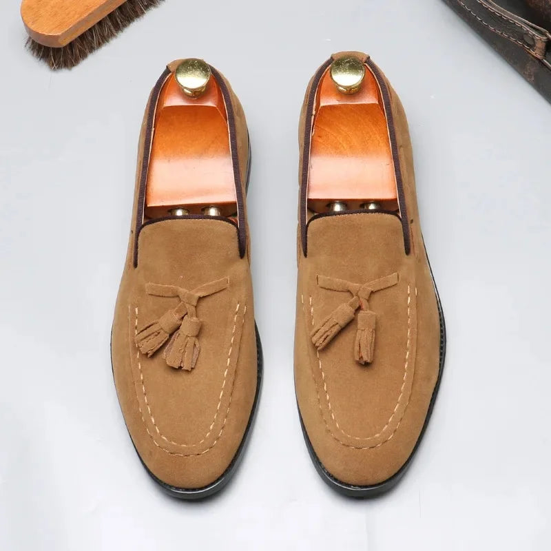 Herren Fransen Loafers
