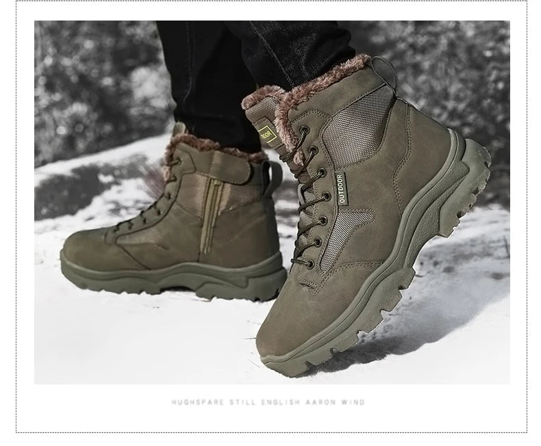 DEKABR Winter Schnee Stiefel für Männer