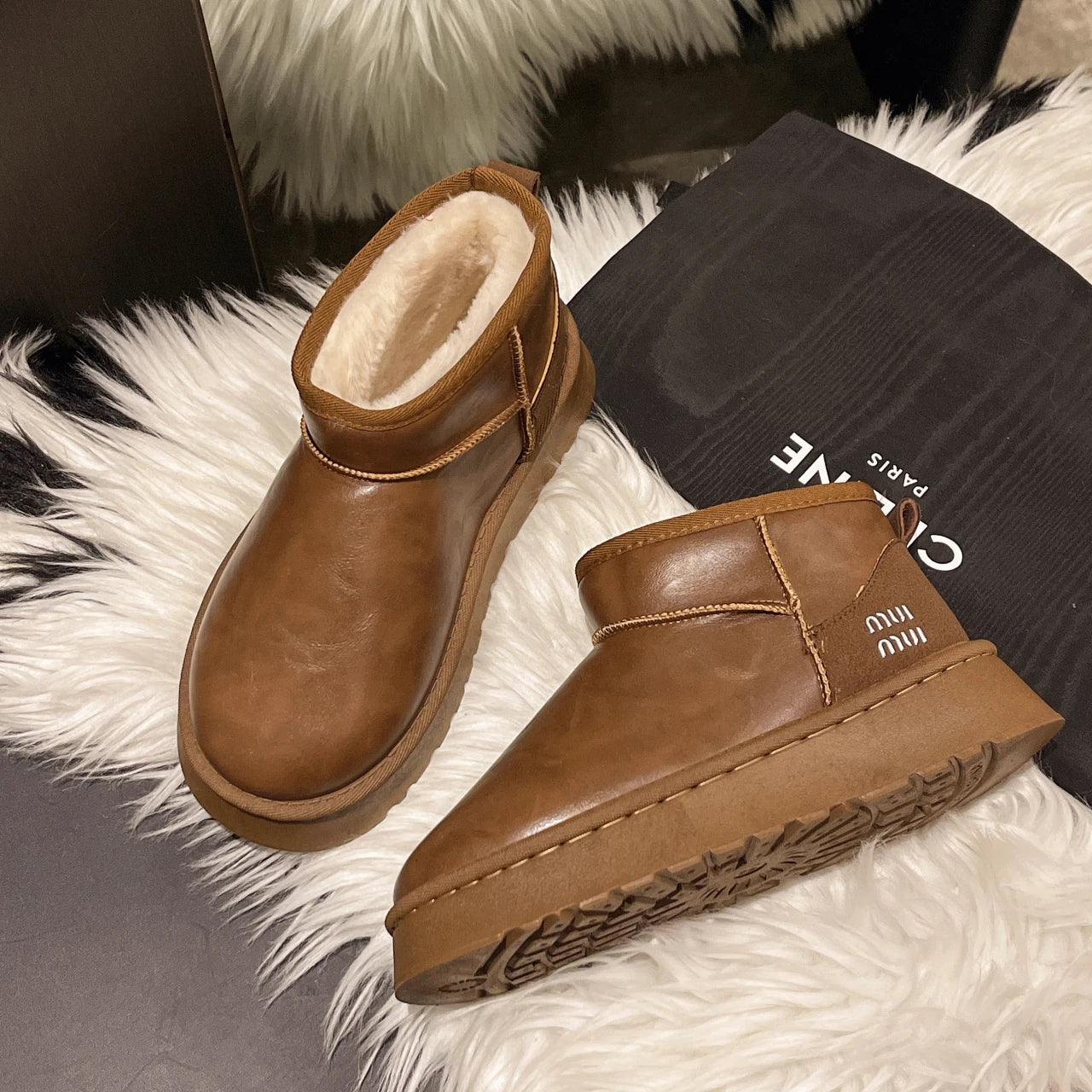 Damen Winter-Schneestiefel