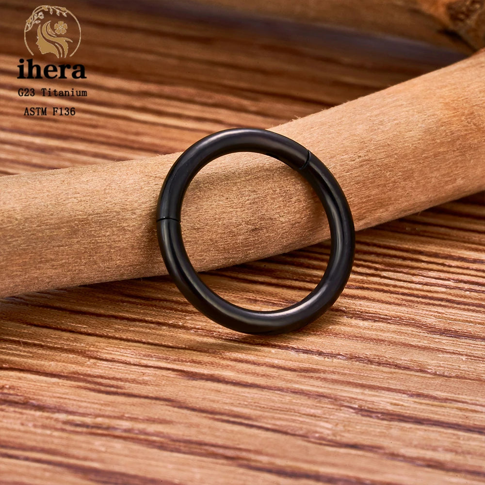10/50PCS G23 Titan Nasenring Für Frauen Piercing Schmuck Runde Ohrring Hoop 16/18/20G Ohr Tragus Knorpel Helix Körper Schmuck