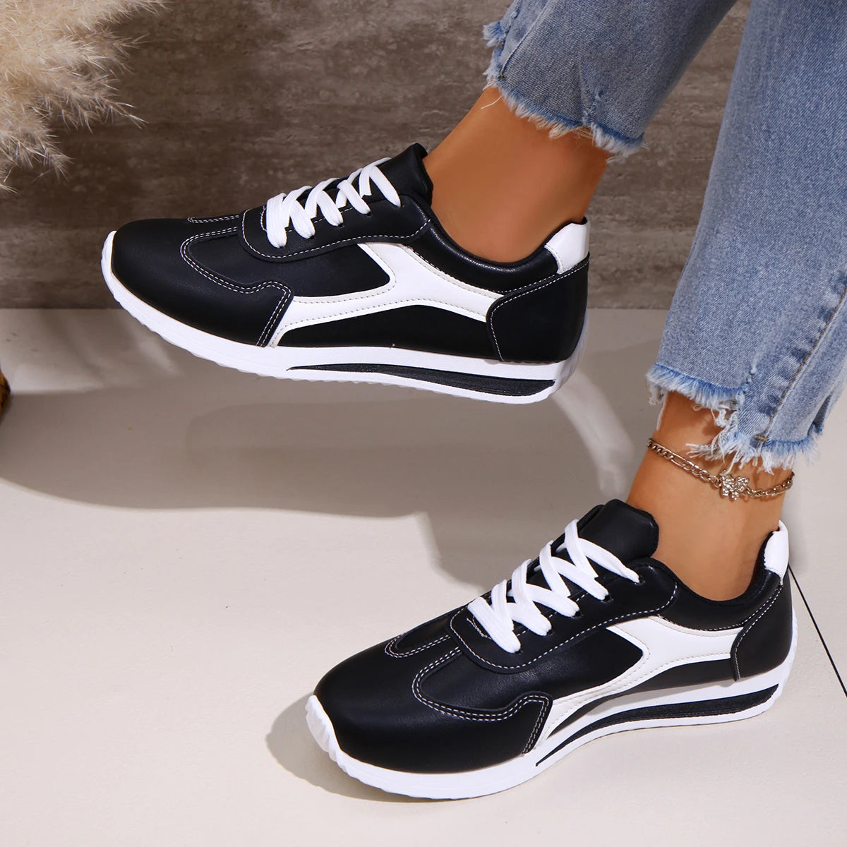 Damen Retro Casual Sneaker