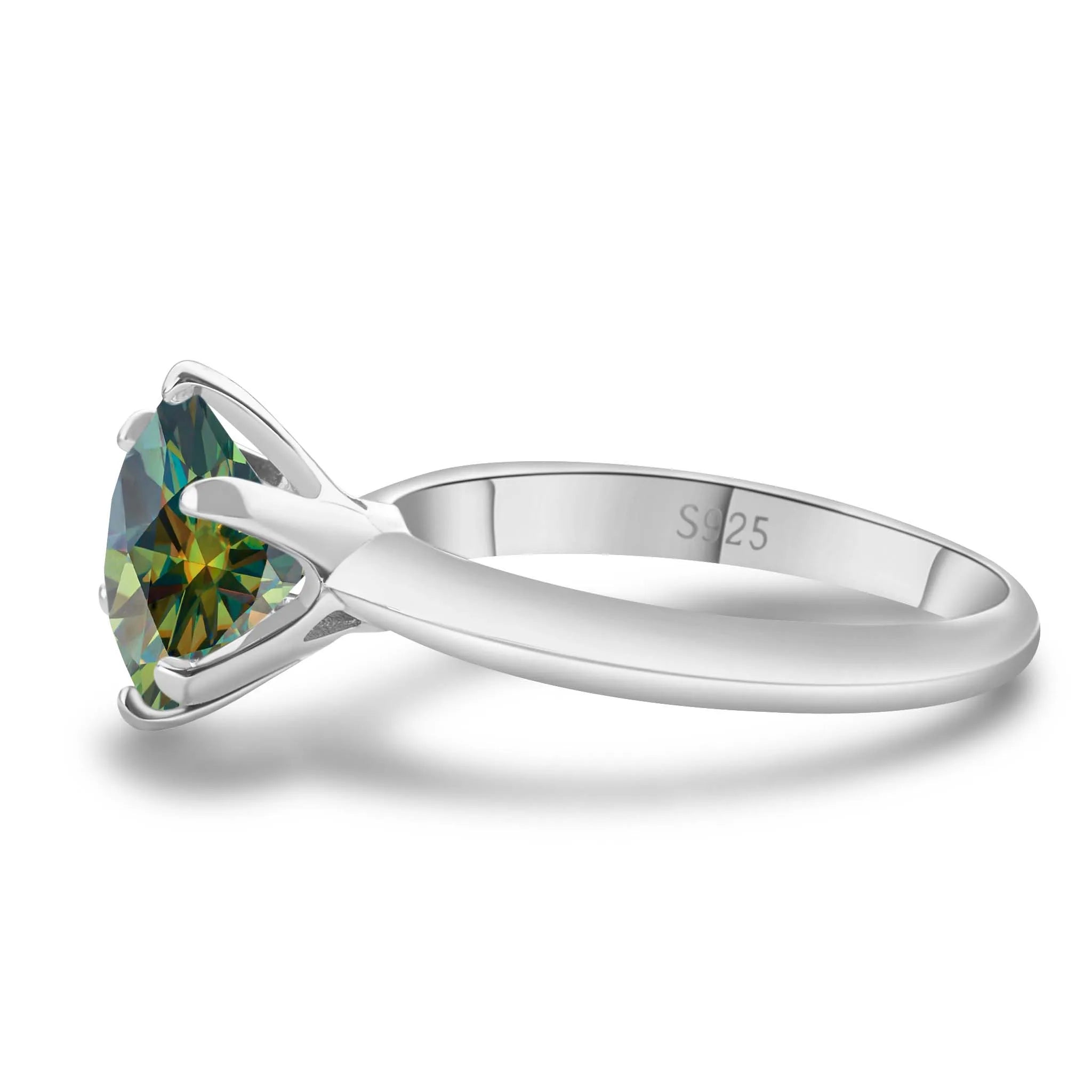 Damen Moissanit Luxus-Ring