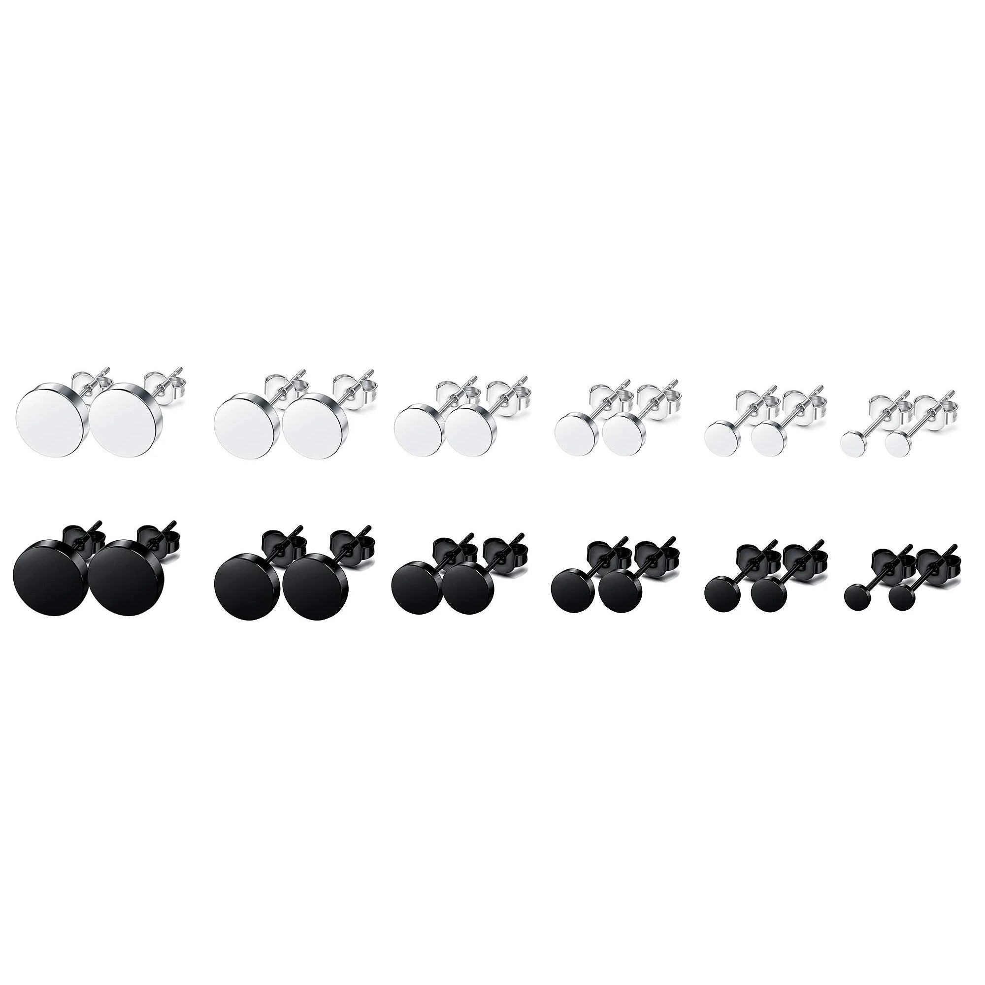 Edelstahl Ohrstecker Unisex