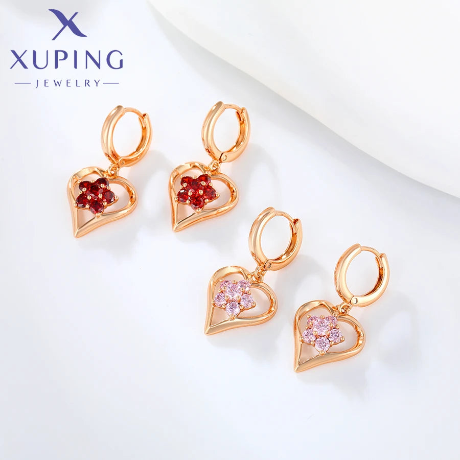 Goldfarbene Huggie-Ohrringe