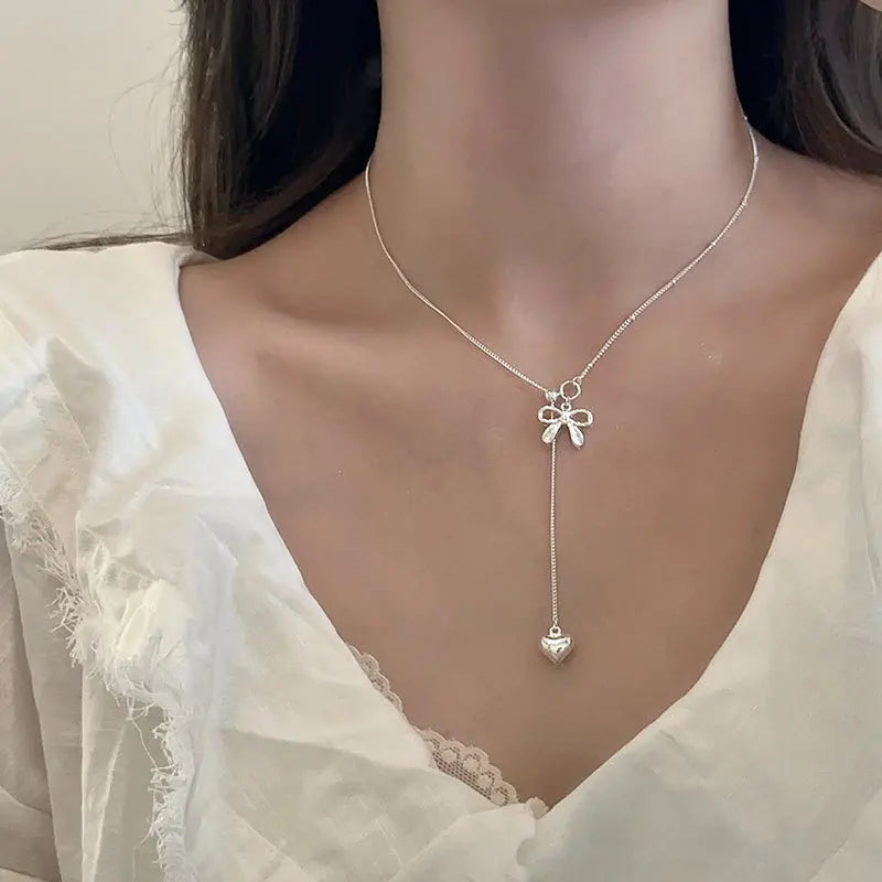 Halskette aus 925er-Sterlingsilber, schwarze Perlen, quadratisch, unregelmäßig, Punk, geometrisch, für Frauen und Mädchen, Schmuck, Geschenk, Dropshipping, Großhandel