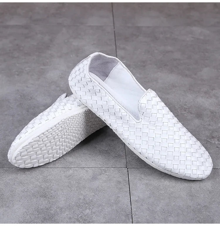 Faltbare Leder Schuhe