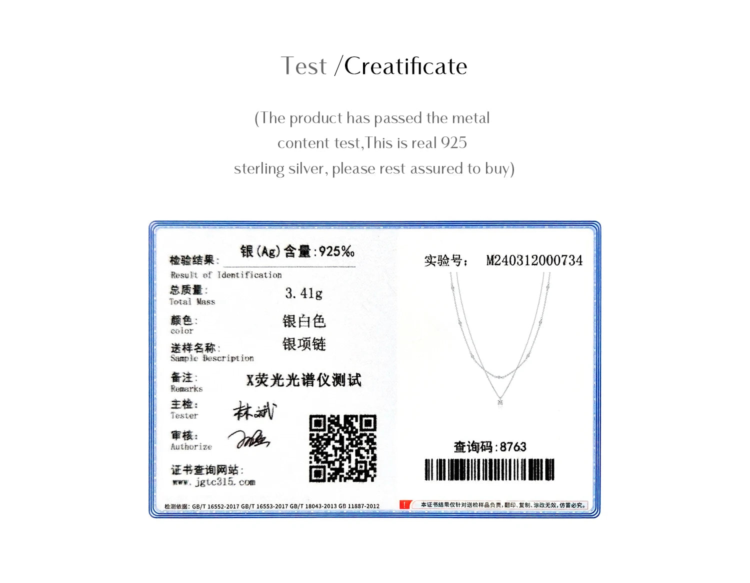 MODIAN Moissanit D Farbe Doppelschicht Anhänger Halskette 925 Sterling Silber Runde Stilvolle Choker Halskette Für Frauen Schmuck