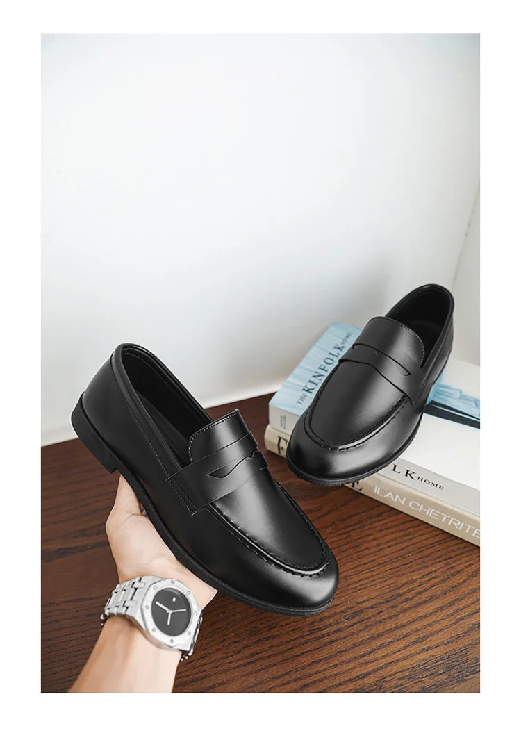 Herbst Wildleder Loafer Mann Große Größe 45 Komfort Slip-on Casual Schuhe Männer Wohnungen Retro Braun Mokassins Für Männer zapatos de hombre